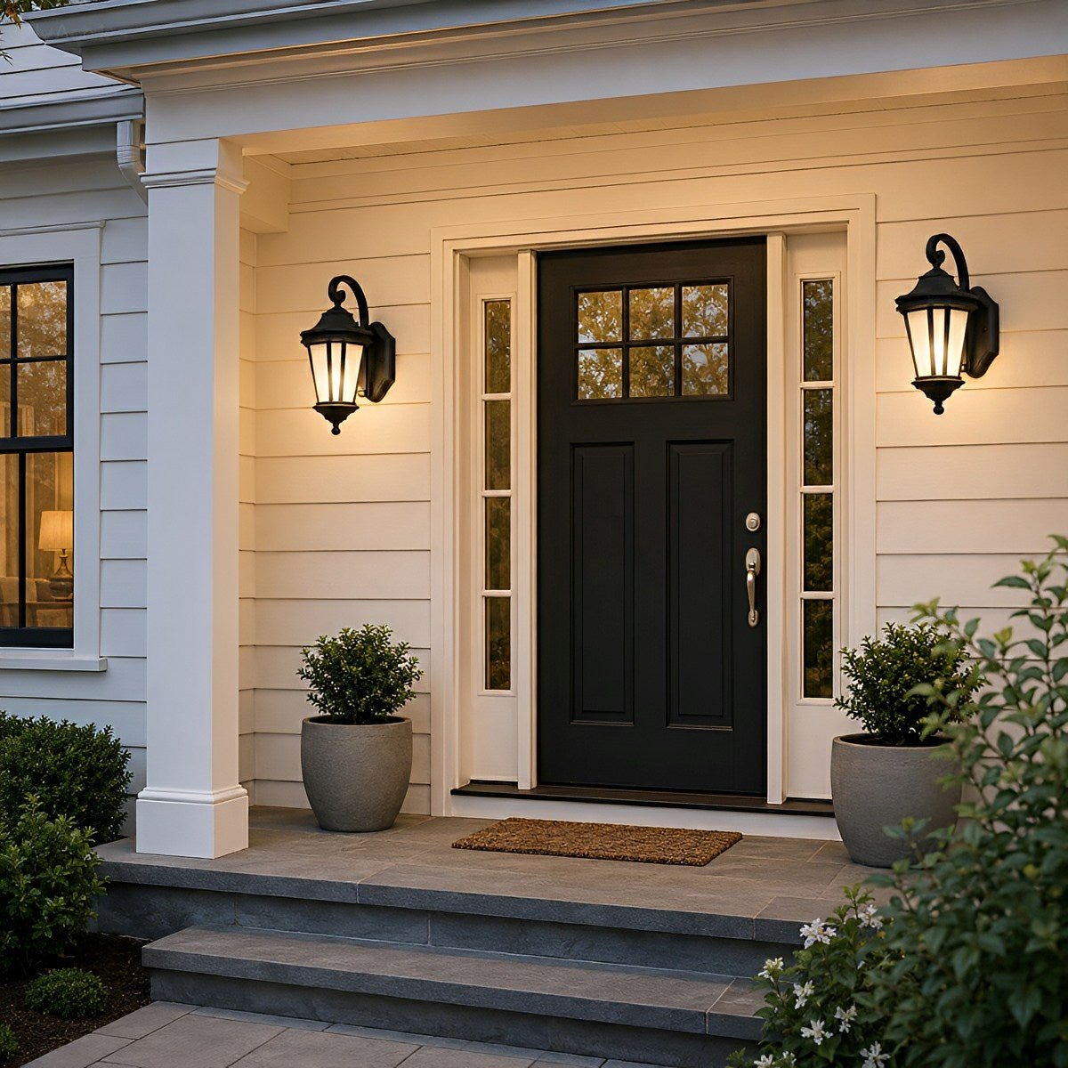 Vintage Rustic Waterproof Outdoor LED Porch Wall Lights - Flyachilles