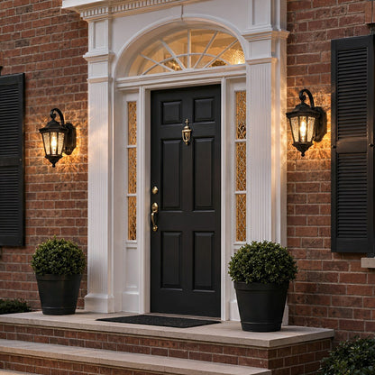 Vintage Rustic Waterproof Outdoor LED Porch Wall Lights - Flyachilles