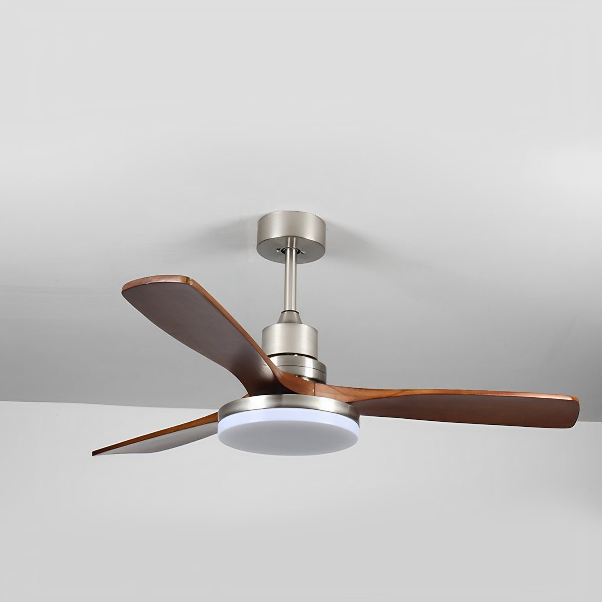 Vintage Variable Frequency Solid Wood Ceiling Fan Light - Flyachilles