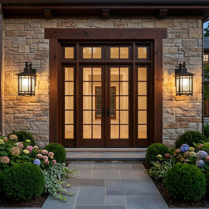 Vintage Waterproof Coach LED Outdoor Wall Light Wall Sconce - Flyachilles