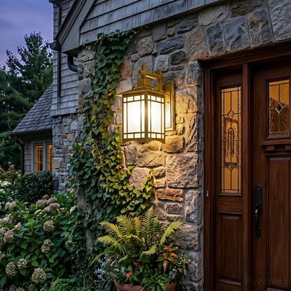 Vintage Waterproof Coach LED Outdoor Wall Light Wall Sconce - Flyachilles