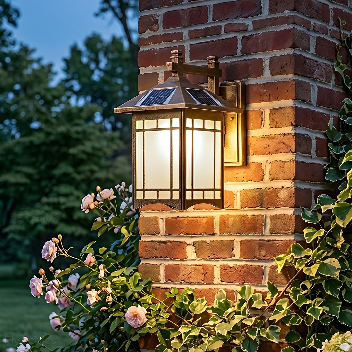Vintage Waterproof Coach LED Outdoor Wall Light Wall Sconce - Flyachilles