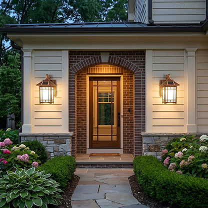 Vintage Waterproof Coach LED Outdoor Wall Light Wall Sconce - Flyachilles