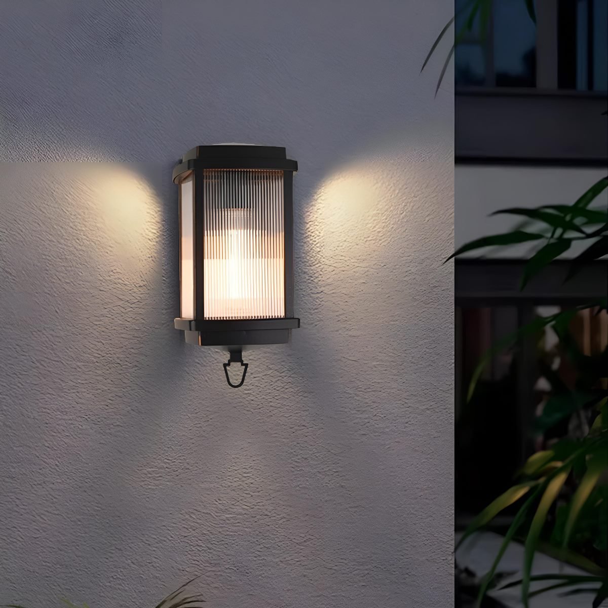 Vintage Waterproof Rectangular Outdoor LED Porch Wall Lights - Flyachilles