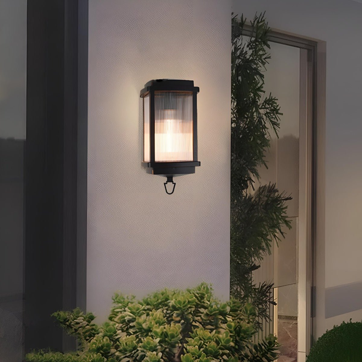Vintage Waterproof Rectangular Outdoor LED Porch Wall Lights - Flyachilles
