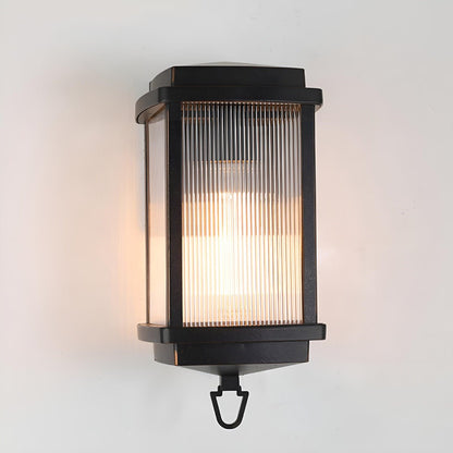 Vintage Waterproof Rectangular Outdoor LED Porch Wall Lights - Flyachilles