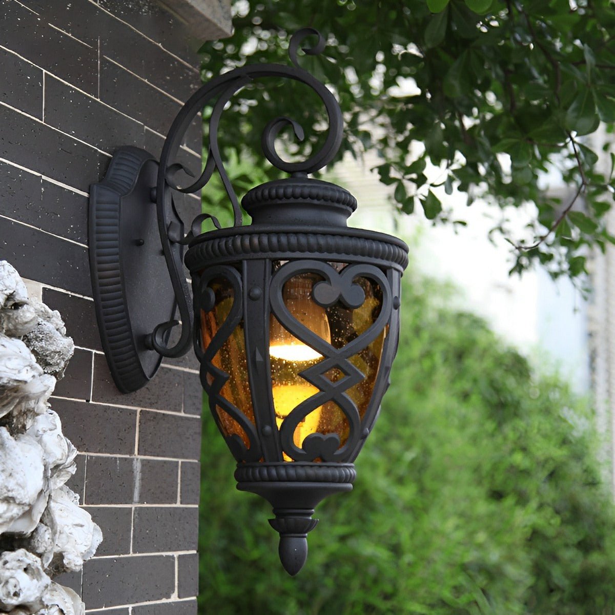 Vintage Waterproof Rustic Outdoor LED Porch Wall Lights - Flyachilles