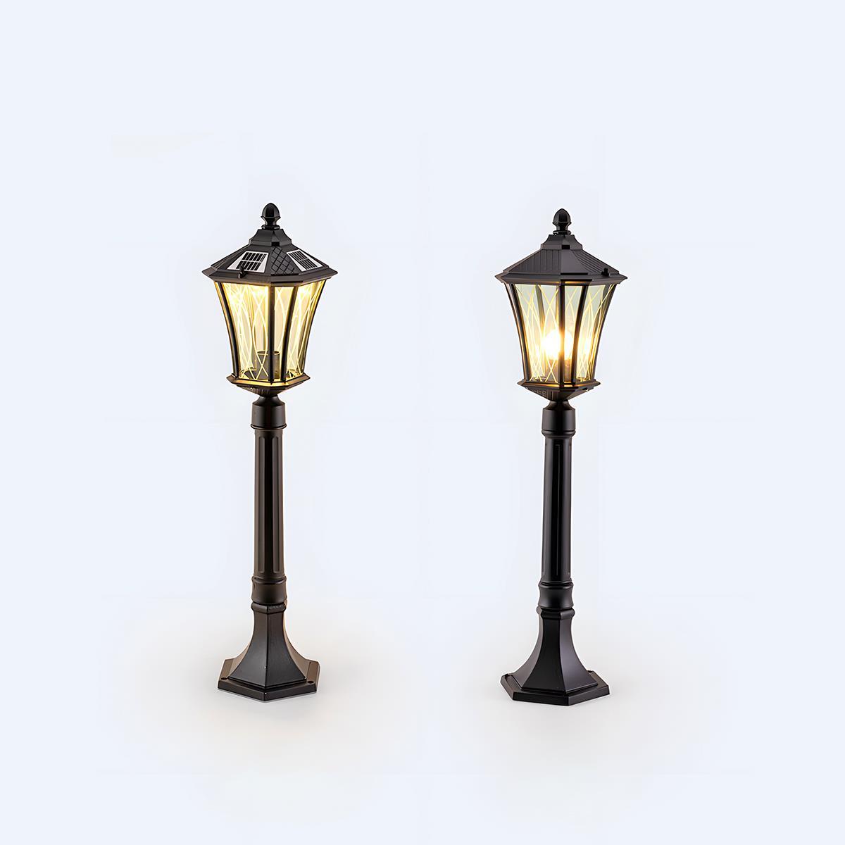 Vintage Waterproof Solar Tower Outdoor LED Landscape Lighting - Flyachilles