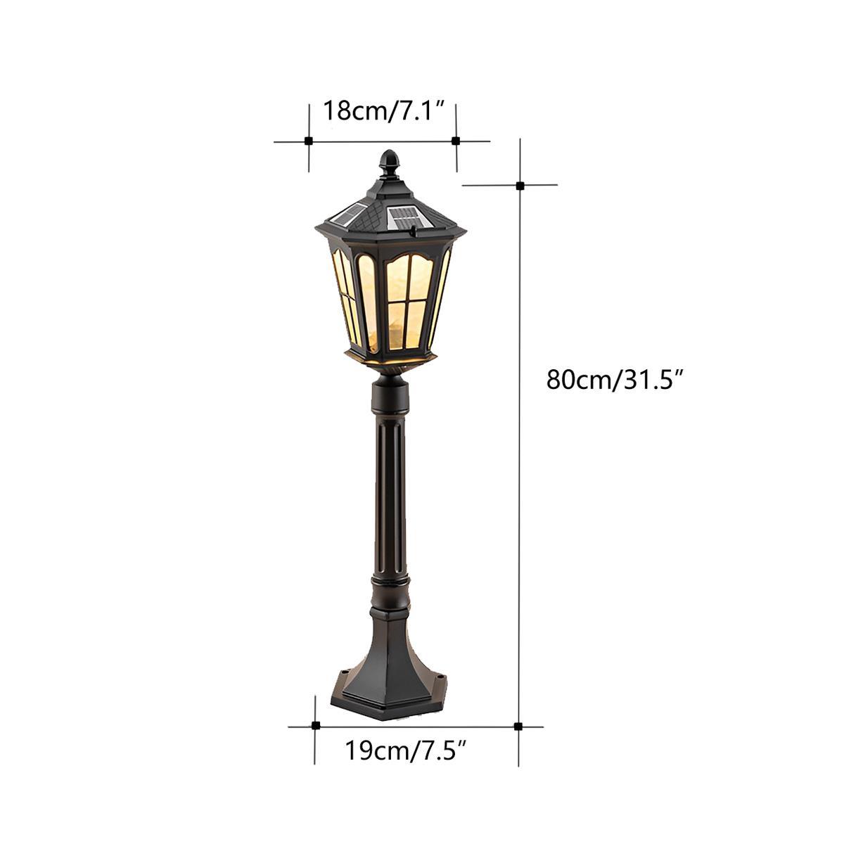 Vintage Waterproof Solar Tower Outdoor LED Landscape Lighting - Flyachilles