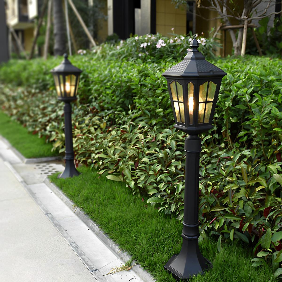 Vintage Waterproof Solar Tower Outdoor LED Landscape Lighting - Flyachilles