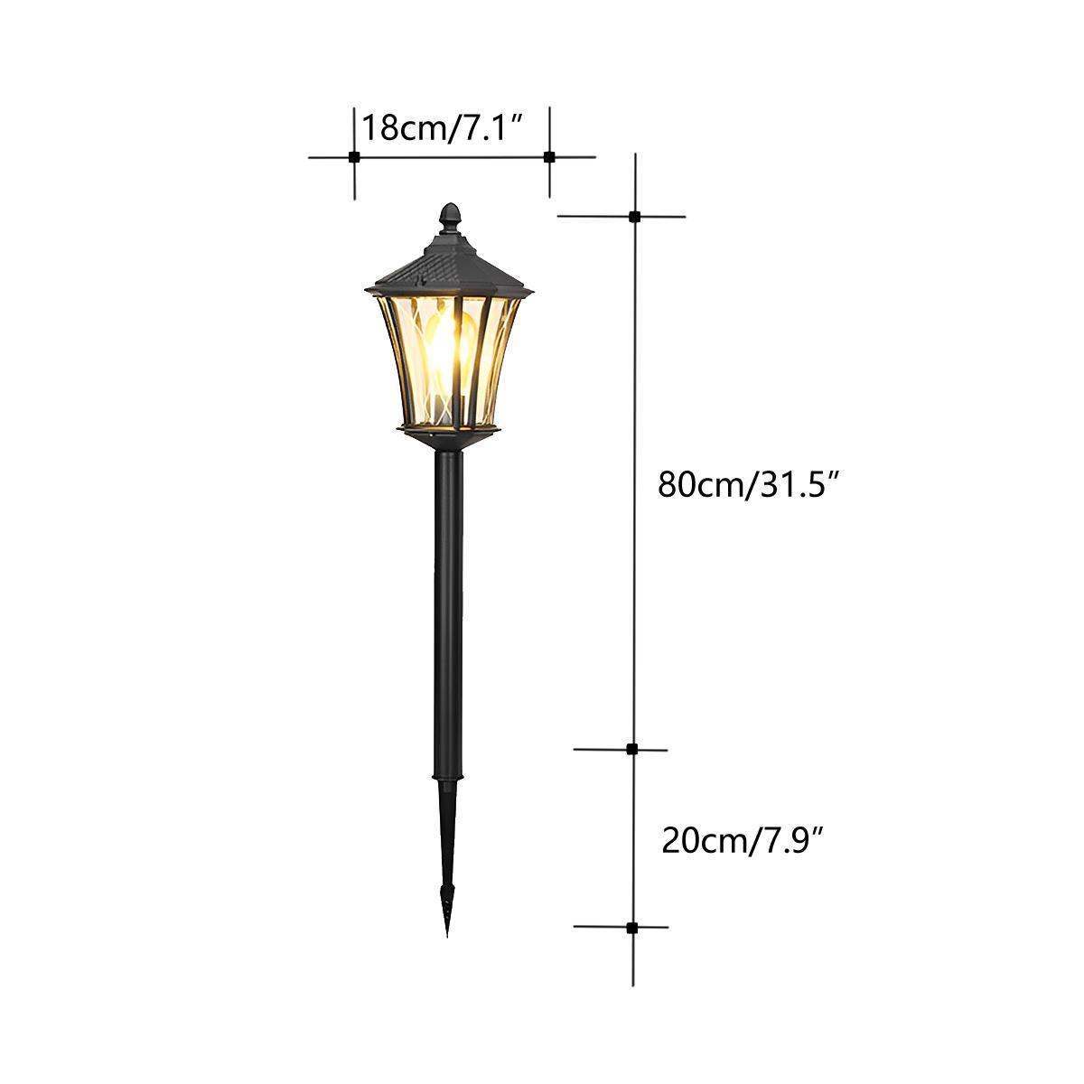 Vintage Waterproof Solar Tower Outdoor LED Landscape Lighting - Flyachilles