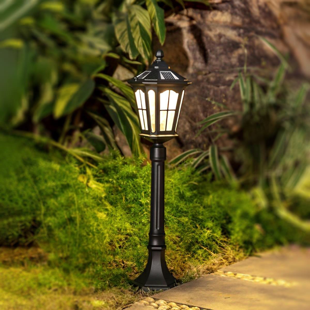 Vintage Waterproof Solar Tower Outdoor LED Landscape Lighting - Flyachilles