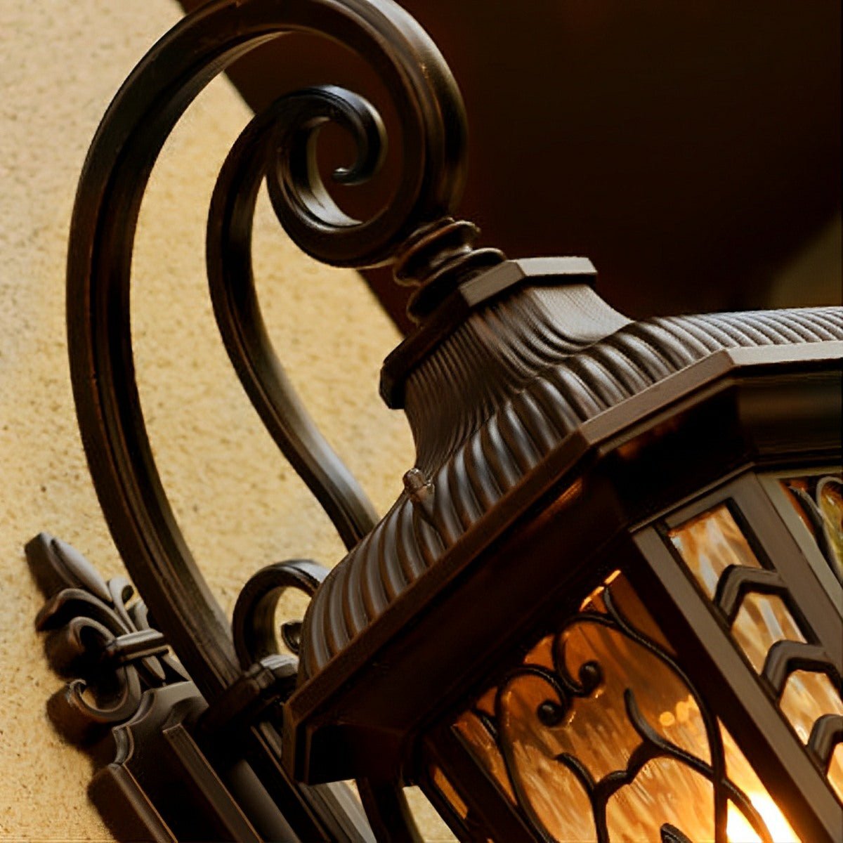 Vintage Waterproof Window Paper - cuts Outdoor LED Porch Light Exterior Wall Lights - Flyachilles