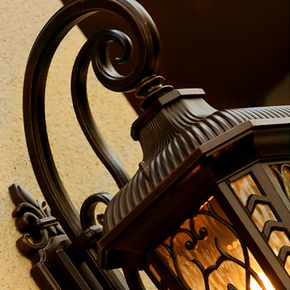 Vintage Waterproof Window Paper - cuts Outdoor LED Porch Light Exterior Wall Lights - Flyachilles