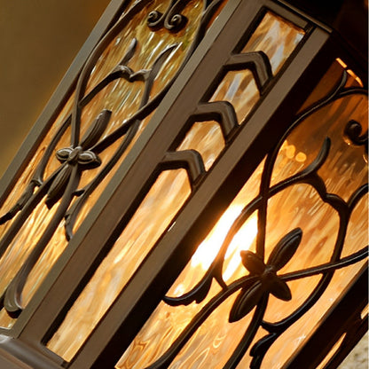Vintage Waterproof Window Paper - cuts Outdoor LED Porch Light Exterior Wall Lights - Flyachilles