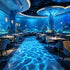Waterproof 3D Dynamic Ocean Water Ripple LED Spotlight Ambient Lighting - Flyachilles