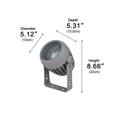 Waterproof 3D Dynamic Ocean Water Ripple LED Spotlight Ambient Lighting - Flyachilles