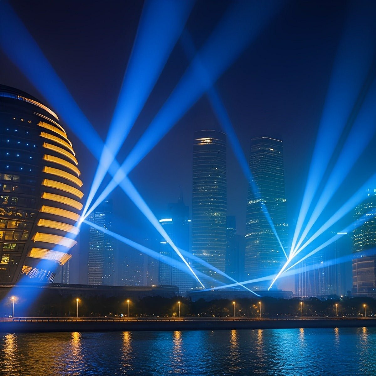 Waterproof 540° Rotation Outdoor LED Beam Spot Light Special Effects Lighting - Flyachilles