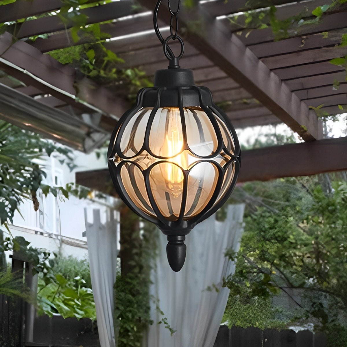 Waterproof Aluminum Ball Outdoor Chandelier Light Hanging Pendan Light - Flyachilles