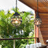 Waterproof Aluminum Glass Ball Outdoor Chandelier Light Hanging Light - Flyachilles