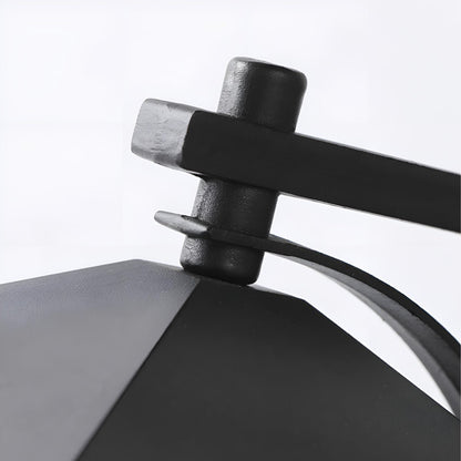 Waterproof Black Farmhouse Cross Lantern Outdoor Porch LED Wall Lights - Flyachilles
