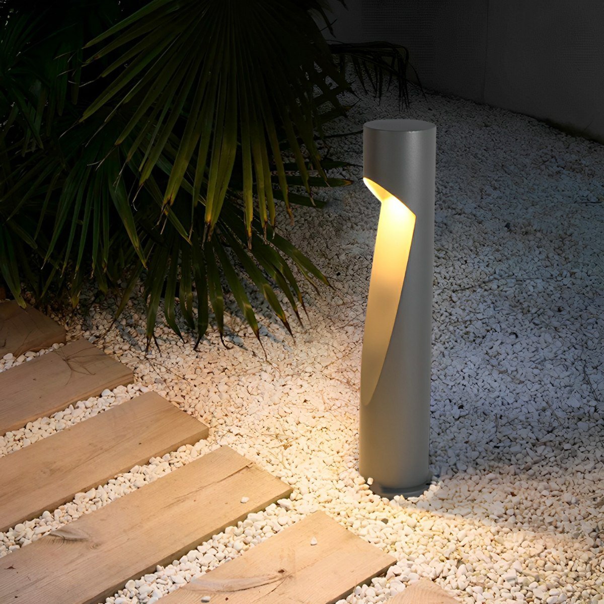 Modern Waterproof Bollard LED Outdoor Grass Pathway Lights Post Light ...