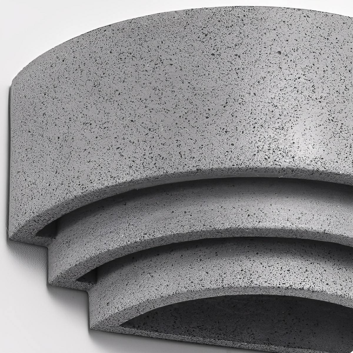 Waterproof Cement Tiered Up and Down LED Outdoor Wall Lights - Flyachilles