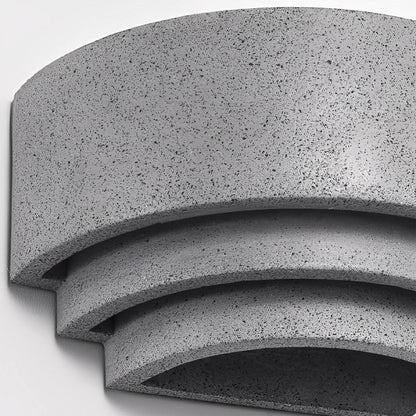 Waterproof Cement Tiered Up and Down LED Outdoor Wall Lights - Flyachilles