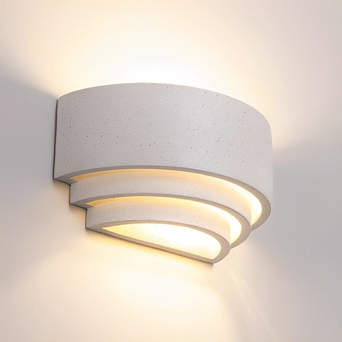 Waterproof Cement Tiered Up and Down LED Outdoor Wall Lights - Flyachilles