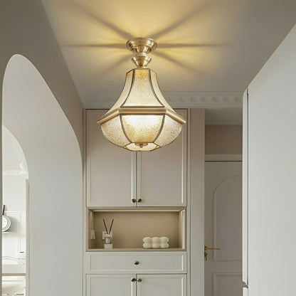 Waterproof Copper Luxury Diamond LED Outdoor Ceiling Lights - Flyachilles