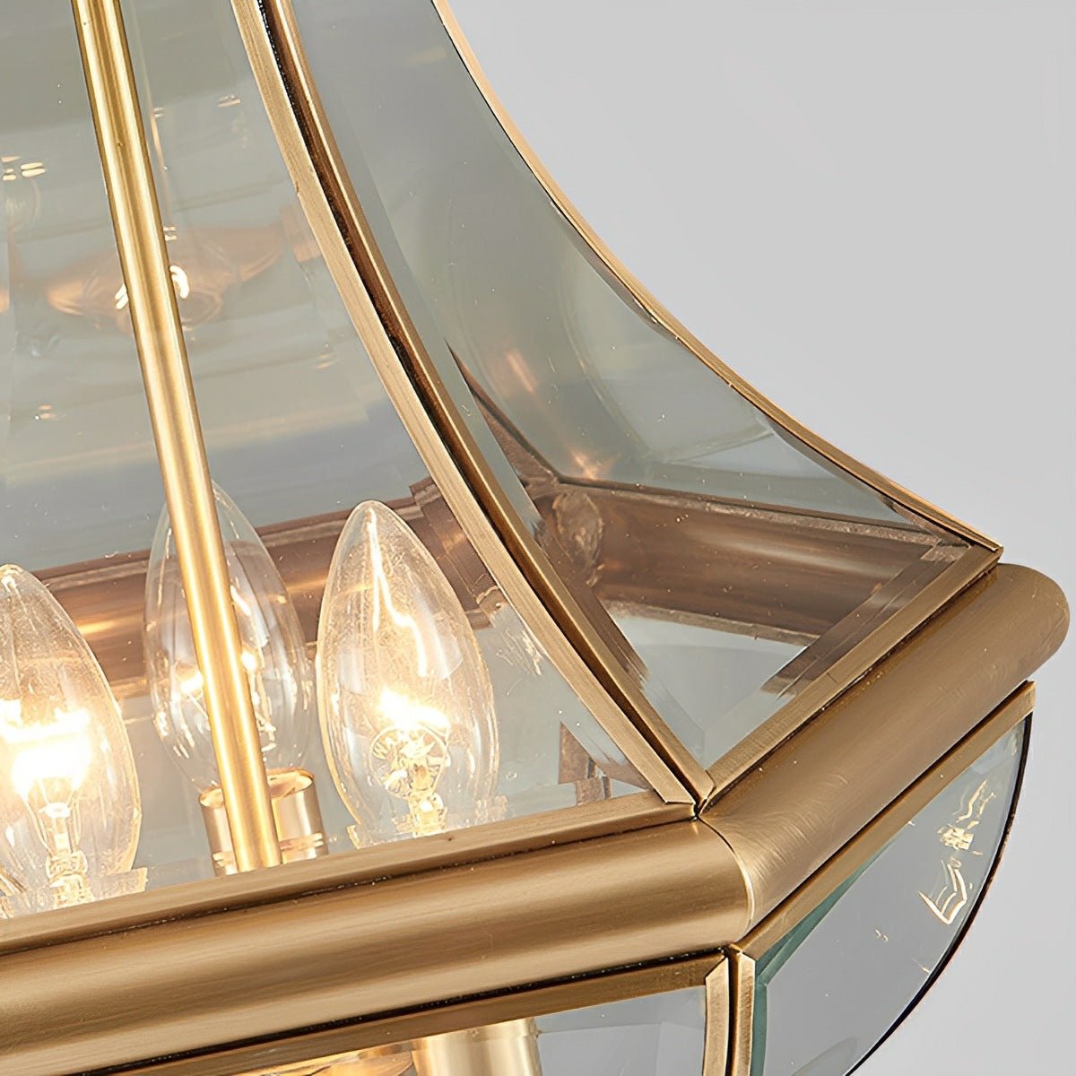 Waterproof Copper Luxury Diamond LED Outdoor Ceiling Lights - Flyachilles