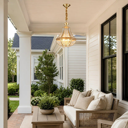 Waterproof Copper Luxury Diamond LED Outdoor Pandent Lights - Flyachilles