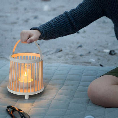 Waterproof Cylinder Outdoor Floor Lamps Hanging LED Candle Lanterns - Flyachilles