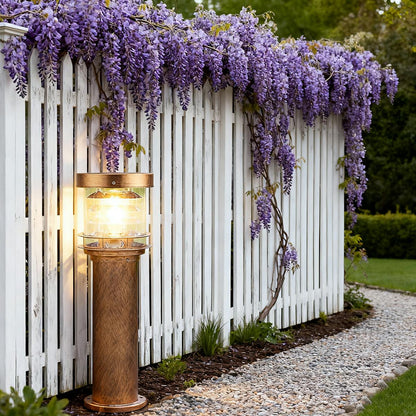 Waterproof Cylinder Tiered LED Outdoor Landscape Lighting - Flyachilles