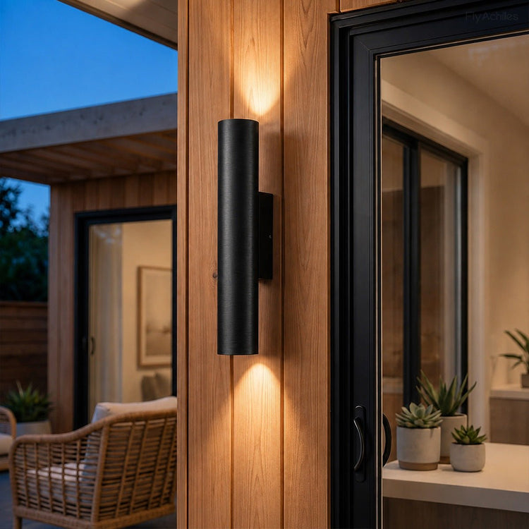 Waterproof Cylinder Up and Down Outdoor Wall Light - Flyachilles
