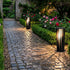 Waterproof Cylindrical Twisted Outdoor Post Light Pathway Lighting - Flyachilles
