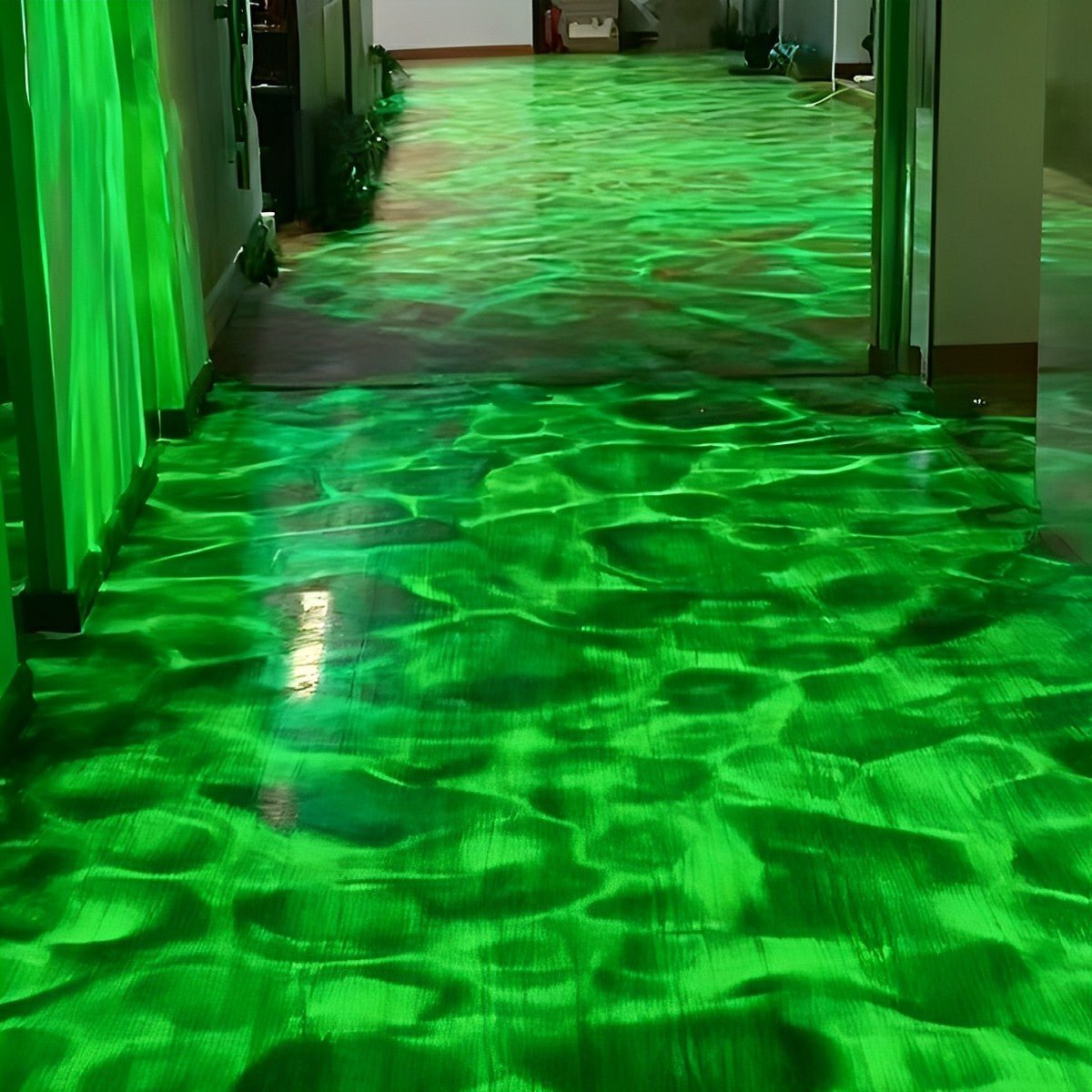 Waterproof Dynamic Water Waves LED Spot Light Ambient Lighting - Flyachilles