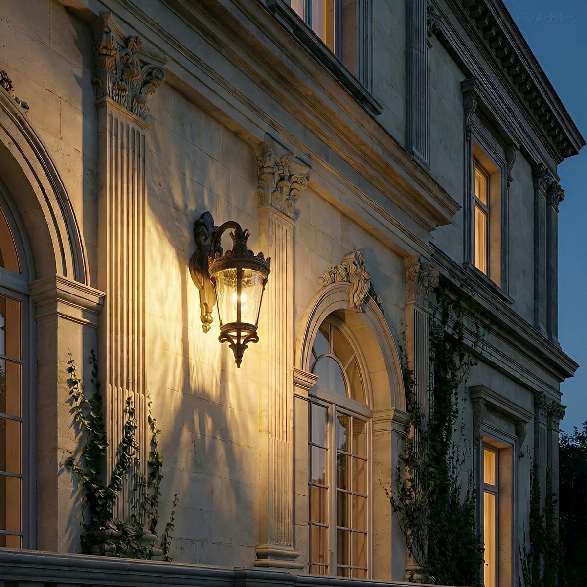 Waterproof European Mid-Century Outdoor Wall Light - Flyachilles
