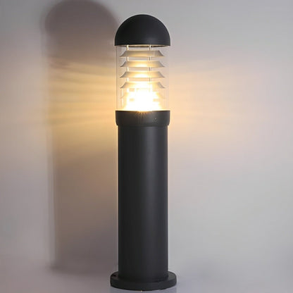 Waterproof Fence Patio Courtyard Park Yard Aluminum Pillar Post Column Lamp - Flyachilles