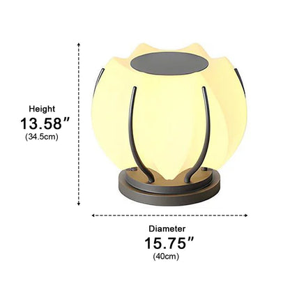 Waterproof Flower LED Outdoor Post Lights - Flyachilles