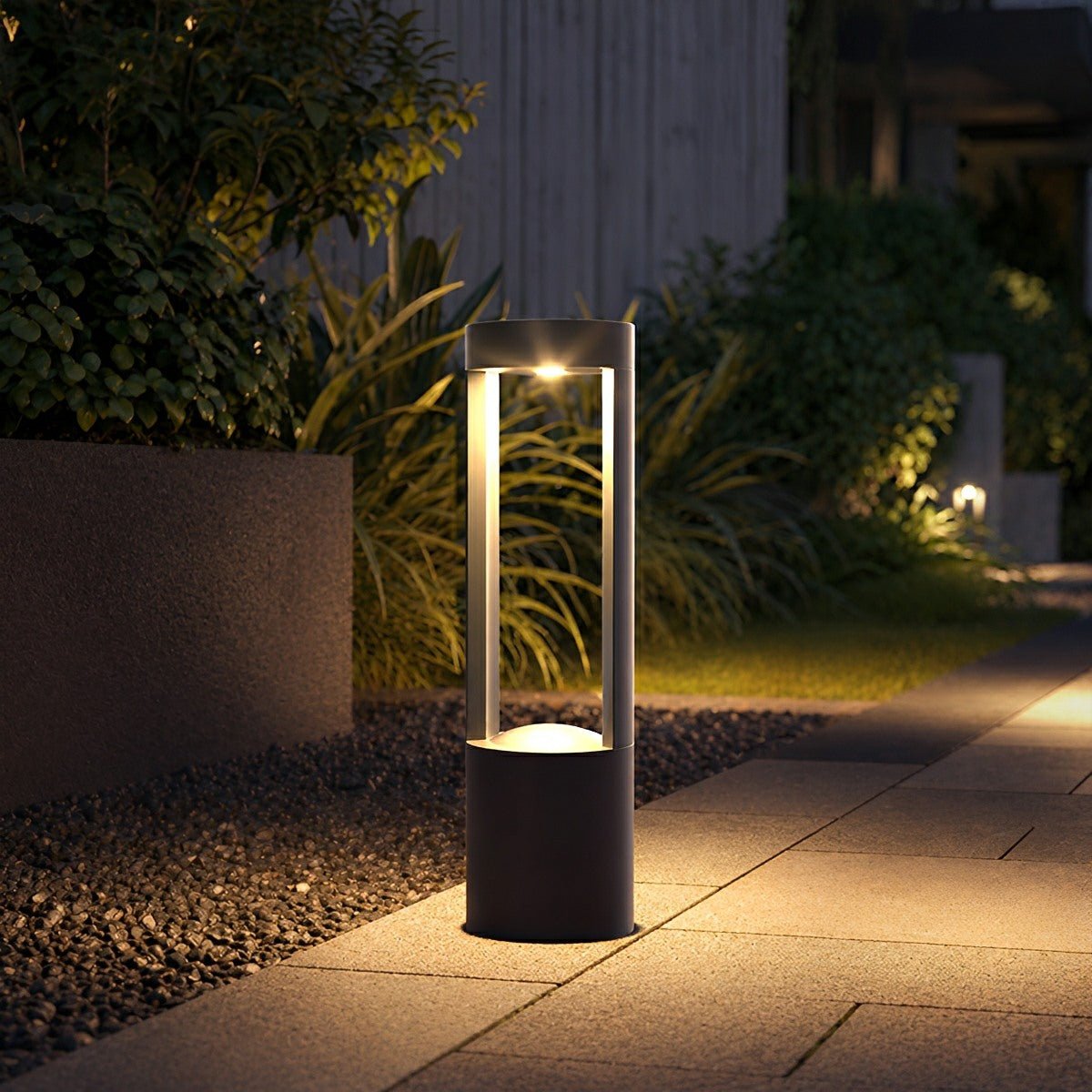 Waterproof Hollow Cylindrical Shaped LED Lamp Post Lights - Flyachilles