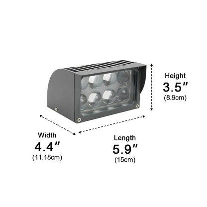 Waterproof IP65 LED Modern Outdoor Wall Lights Spotlight - Flyachilles