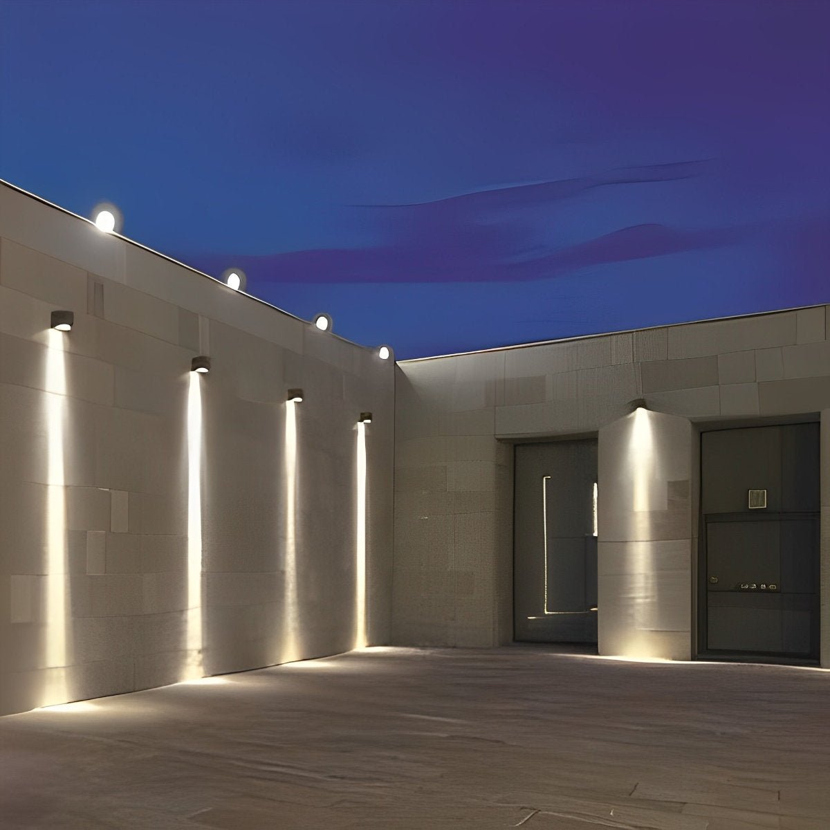 Waterproof IP65 LED Modern Outdoor Wall Lights Spotlight - Flyachilles