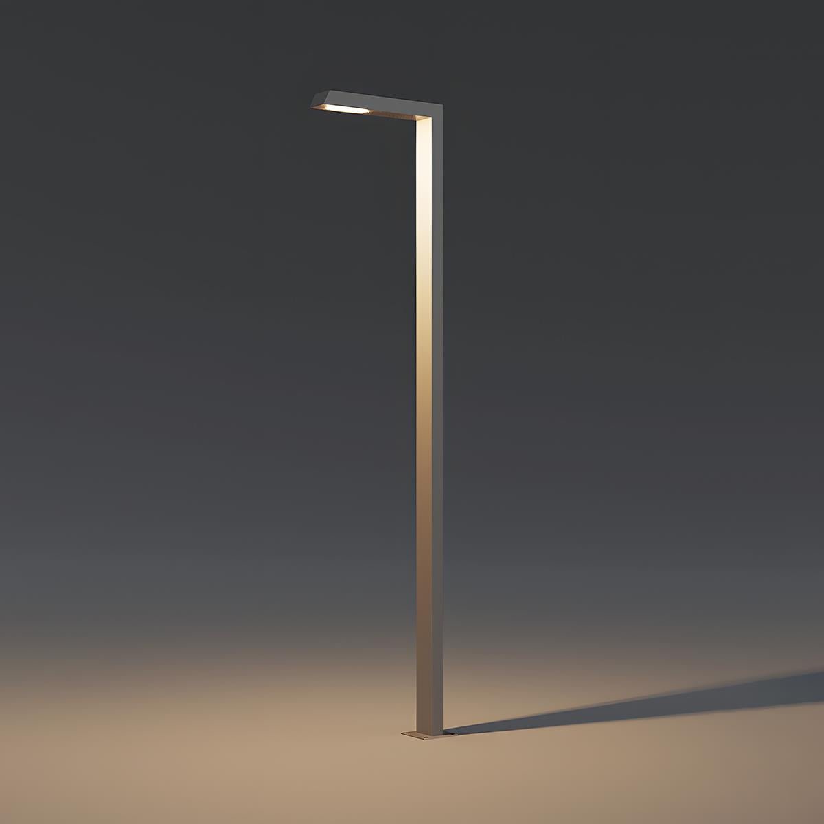 Waterproof LED Black Modern Column Outdoor Post Lights - Flyachilles