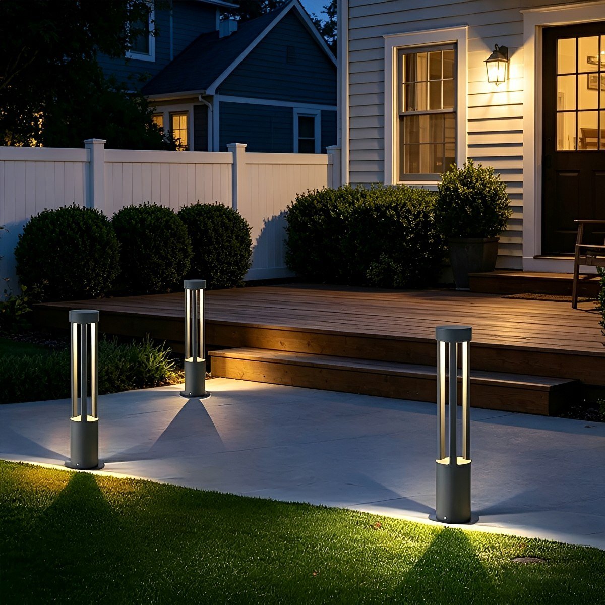 Waterproof LED High Pole Outdoor Post Light Pathway Lights - Flyachilles