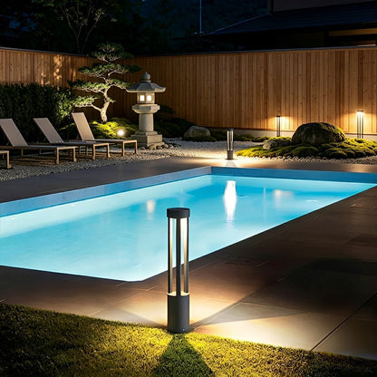 Waterproof LED High Pole Outdoor Post Light Pathway Lights - Flyachilles