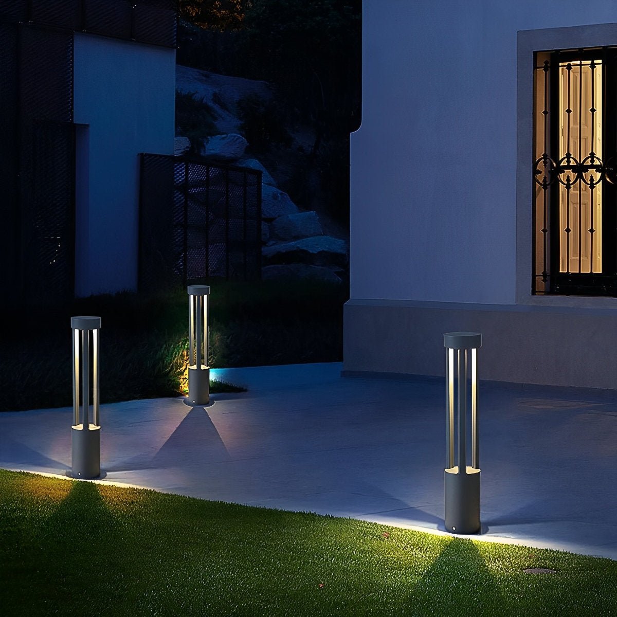 Waterproof LED High Pole Post Light Landscape Decorative Lighting for Outdoor - Flyachilles