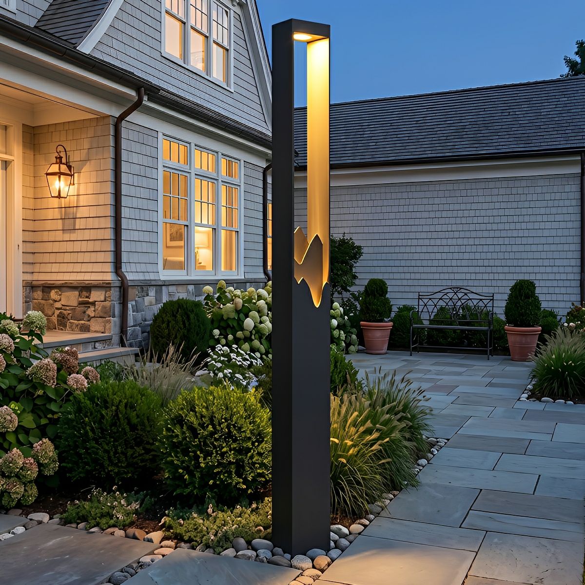 Waterproof LED Mountain Scenery Outdoor Path Lights - Flyachilles