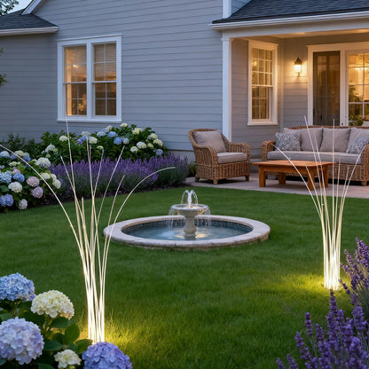 Waterproof LED Reed Fiber Optic Shaped Light Lawn Landscape Light - Flyachilles