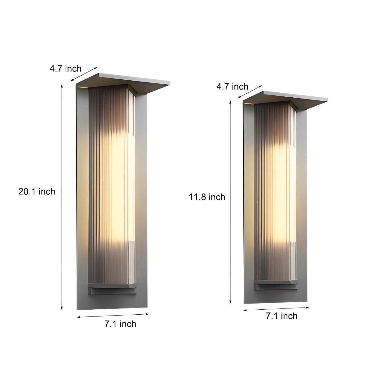 Waterproof LED Solar Vintage Outdoor Wall Light Fixture Wall Sconce Latern Lamp - Flyachilles